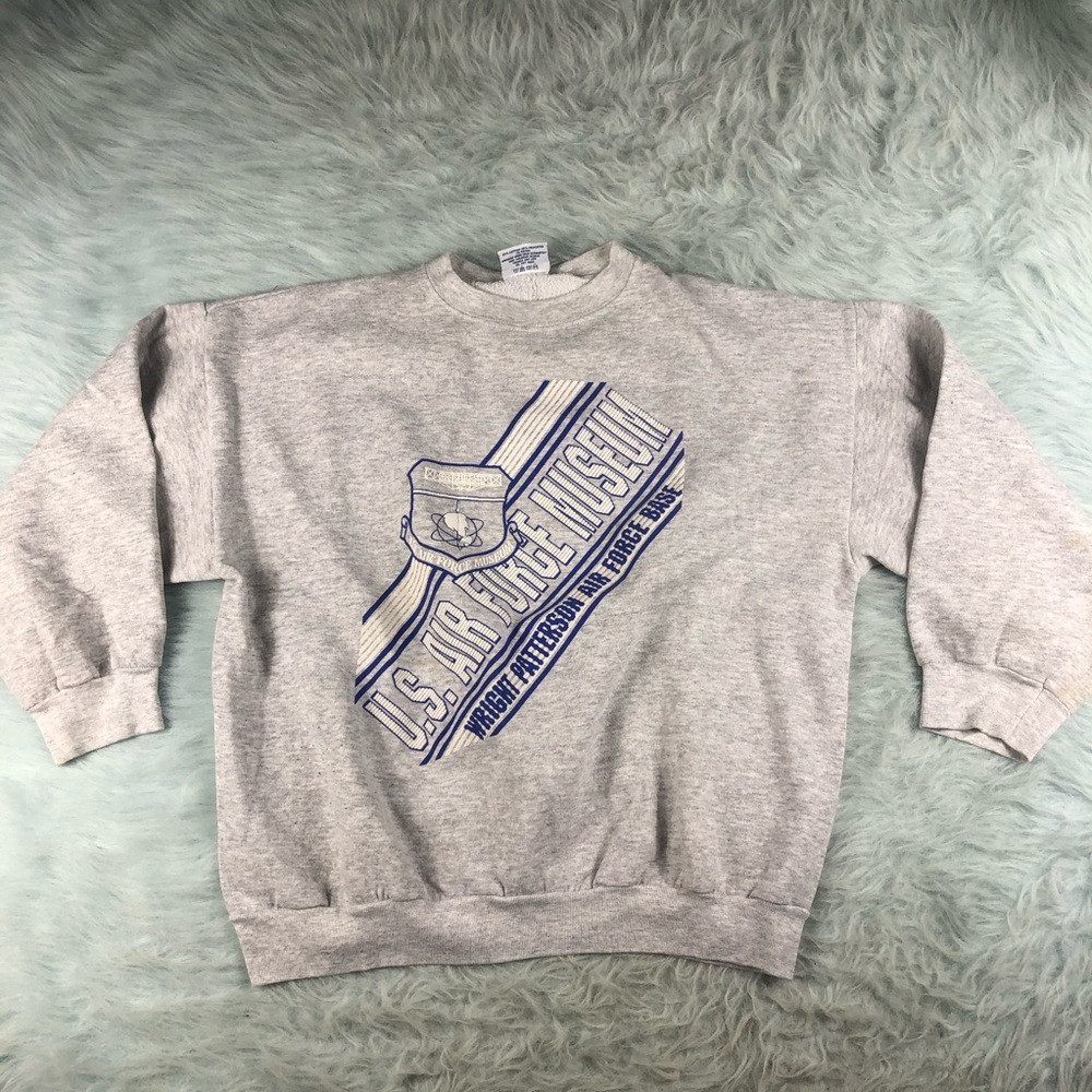 Vtg US Air Force Crewneck Sweatshirt XXL USA - Picture 1 of 8
